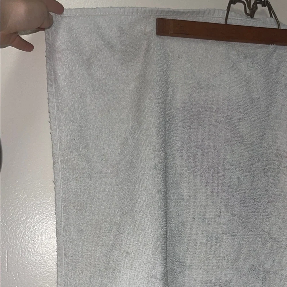 Vintage Disney beauty and the beast Towel with Purple and Green Accents